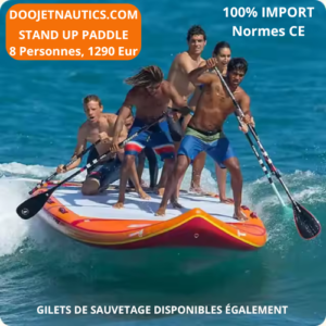 Stand Up Paddle Géant, 8 Personnes